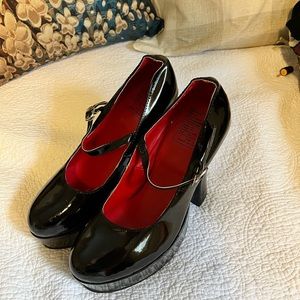 Black Patent Mary Janes